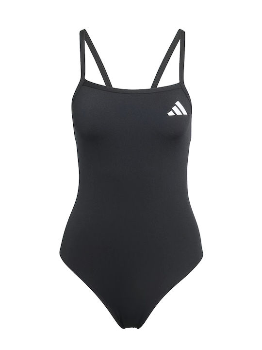 Costum De Baie Întreg Sport Subțire Negru