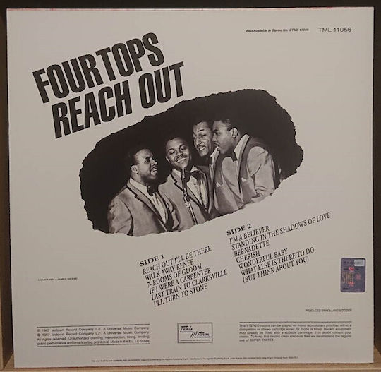 Four Tops Four Tops Reach Out Vinyl