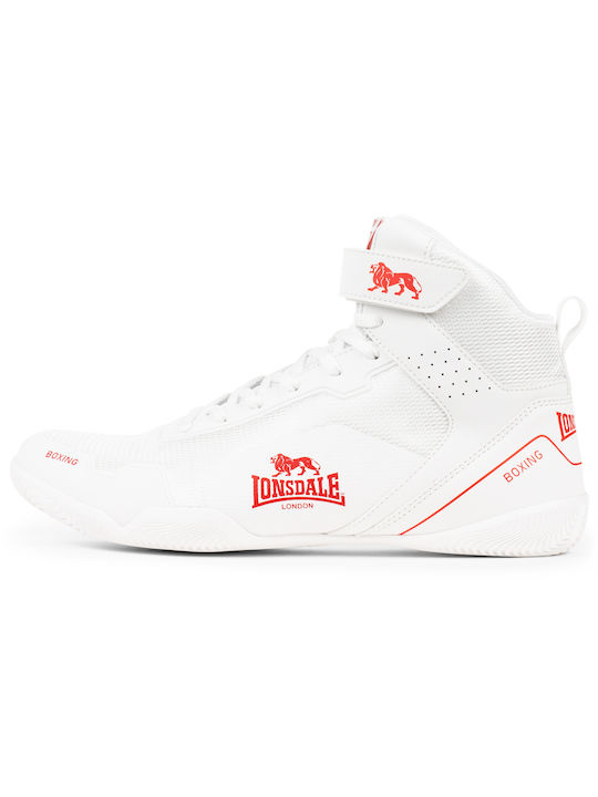 Lonsdale Rufford Παπούτσια Πυγμαχίας Λευκά