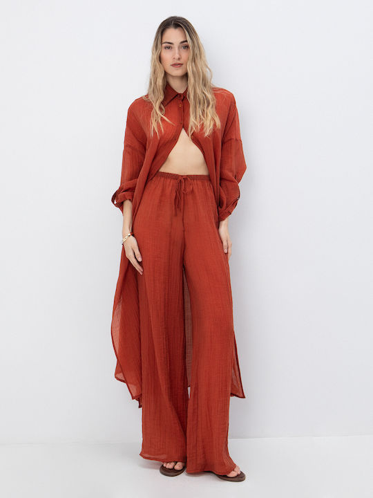 Damenhose Orange
