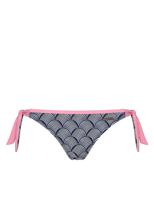 Bikini Slip with Pink Laces