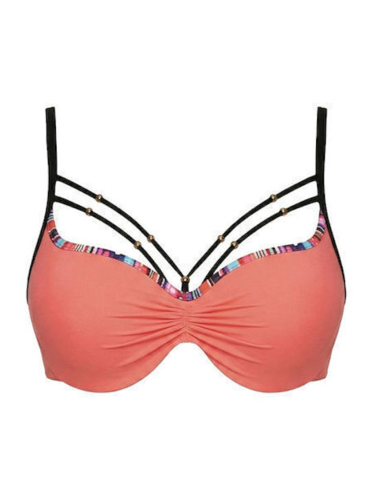 Bikini Σουτιέν με Ενίσχυση Κοραλλί
