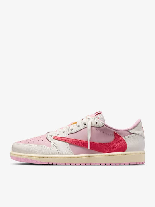 Air  1 Retro Ниски OG SP Travis Scott Сникърси Розови