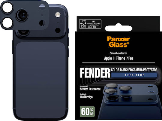 PanzerGlass Fender Camera Protection Metal Frame Blue for iPhone 17 Pro