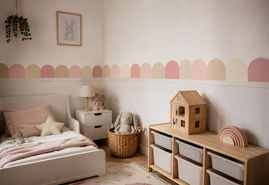Decowalls Kids Decorative Wall Sticker Wall Border 50x100cm