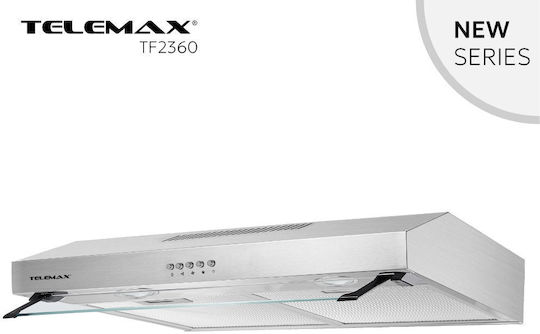 TF2360 Standard Vent Hood 60cm Inox