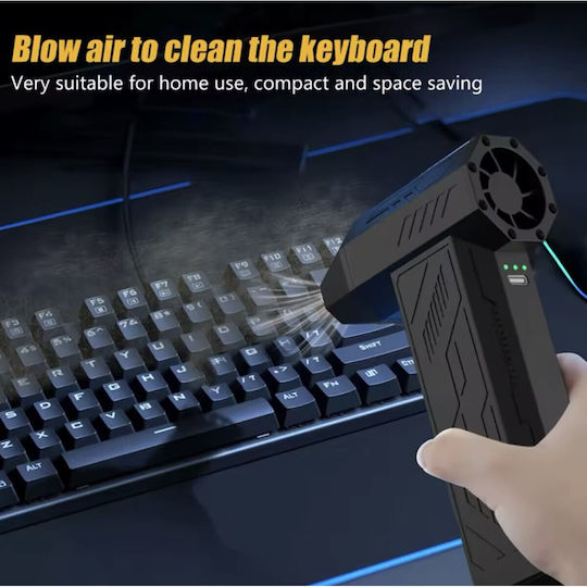 Rechargeable Handheld Blower 110000 RPM with 4000mAh Battery