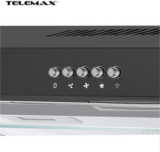 Telemax TF2360 Freistehende Abzugshaube 60cm Schwarze