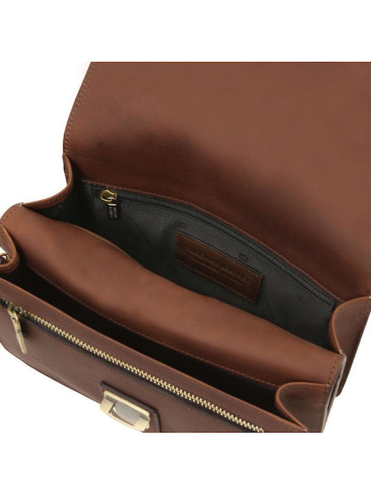 Leder Herren Handtasche Braun