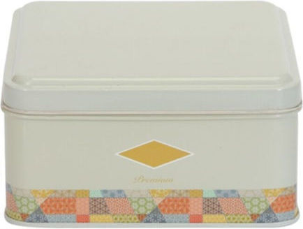 SteweHome General Use Vase with Metallic White Lid 16x16cm
