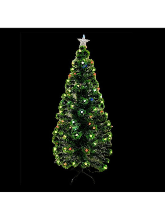 Christmas Tree Slim Decorated 150cm with LED Lighting