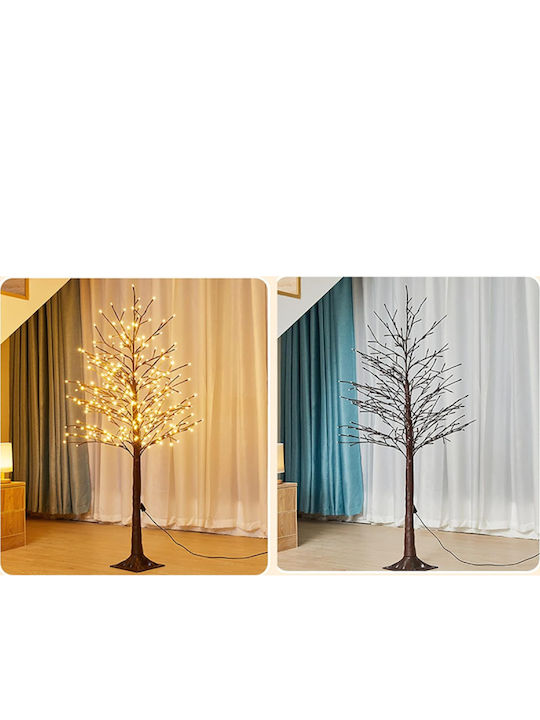 Brad de Crăciun Slim 180ec. cu Iluminare LED Alb