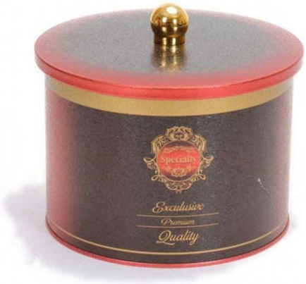 SteweHome Jar for Coffee Tea Sugar with Airtight Lid Metallic White 2900ml