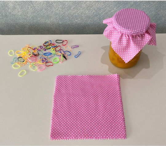 SteweHome Fabric Pink Placemats 25 Pieces
