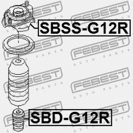 Βάση Πίσω Αμορτισέρ Subaru Impreza G12 2007.03 Jp 20370-fg002