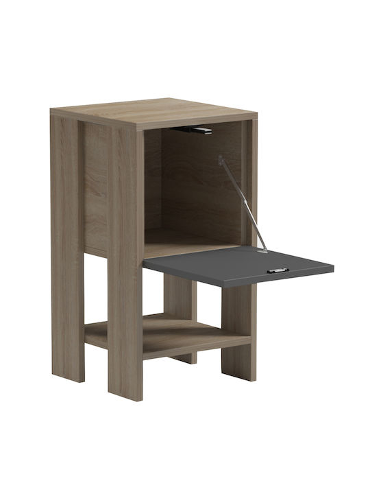 Nachttisch Argus Holz Beiges 30x30x55cm