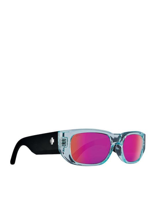 Spy Sonnenbrillen Blau mit Horn umrandetem Rahmen