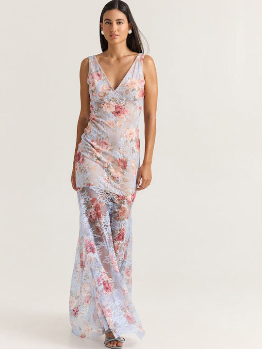 Summer Maxi Dress Light Blue