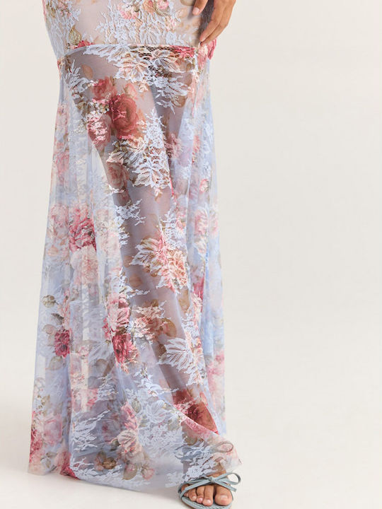 Summer Maxi Dress Light Blue