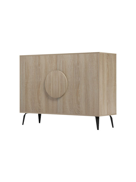 Буфет Savore от Дърво и Метал Черни 110x35.5x82cm