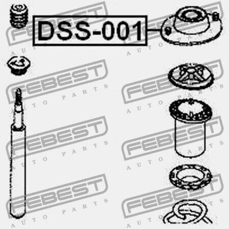 Μπροστινό Αμορτισέρ Daewoo Nexia 1500i G15mf 1995-2009 344509