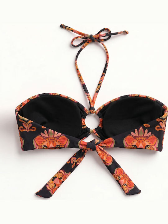 Strapless Bikini Top Πολυχρωμο