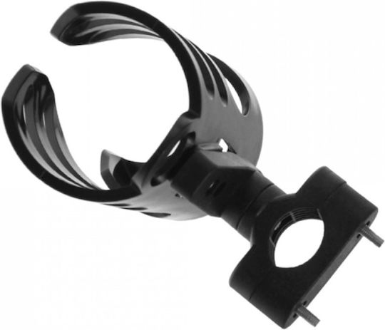Handlebar Bottle Cup Holder for Motorcycle or Bicycle Black Oem