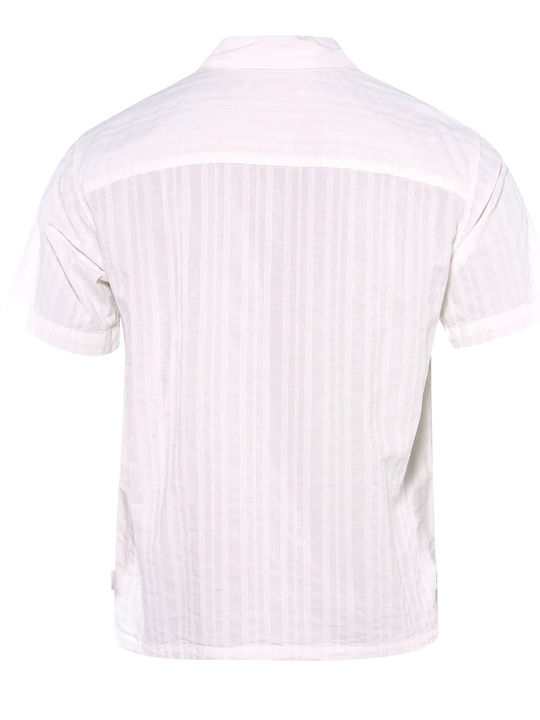 Jack & Jones Къс ръкав Риза Tcxow White