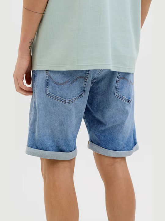 Jack & Jones Jjirick Мъжка Бермуда Деним Син Denim/am 364