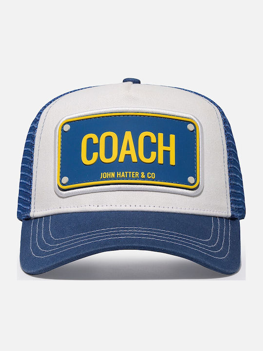 Coach Blau Kappen Rubber Patch Coach Blau Kappen Rubber Patch