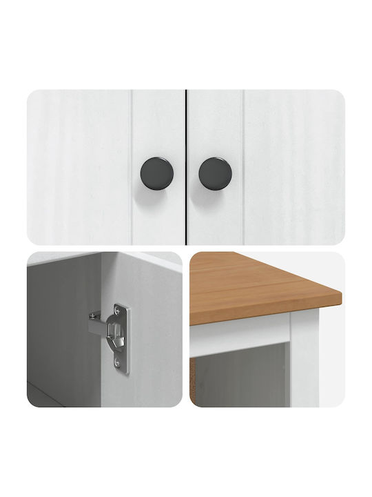 Boden Küchenschrank Weiß 99.5x44x86.5cm