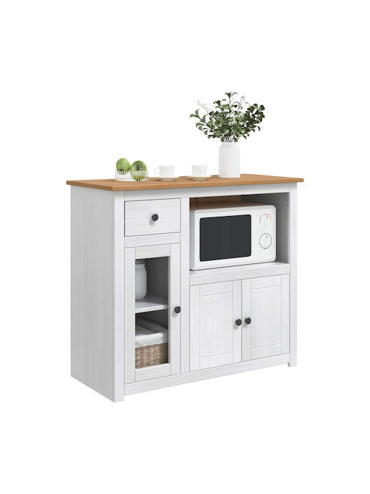 Boden Küchenschrank Weiß 99.5x44x86.5cm