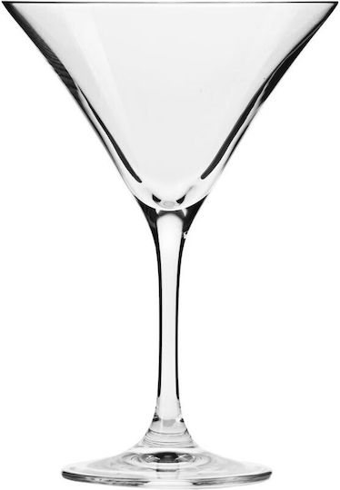 Krosno Set Pahare Martini / Cocktail Cu Picior Cristaline 240ml 6 Bucăți