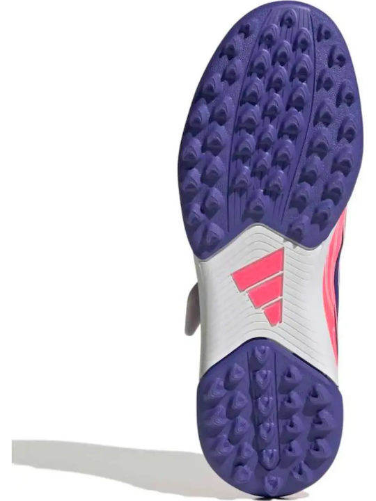 F50 Hyperfast Club TF Παιδικά Ποδοσφαιρικά Παπούτσια με Σχάρα Λευκά