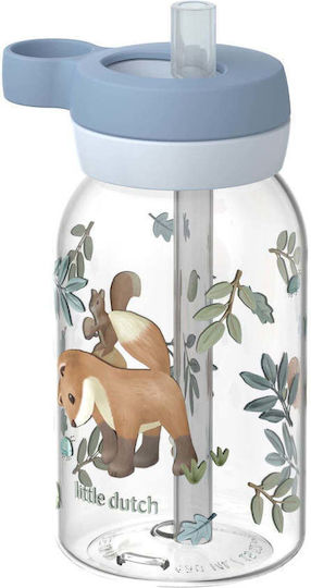 Little Dutch Παιδικό Παγούρι με Καλαμάκι Non Spill 450ml