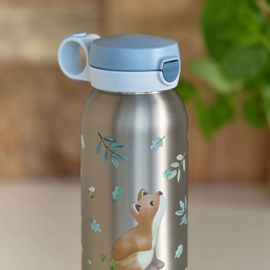 Little Dutch Flip-up Campus Παιδικό Παγούρι Ανοξείδωτο Non Spill 600ml