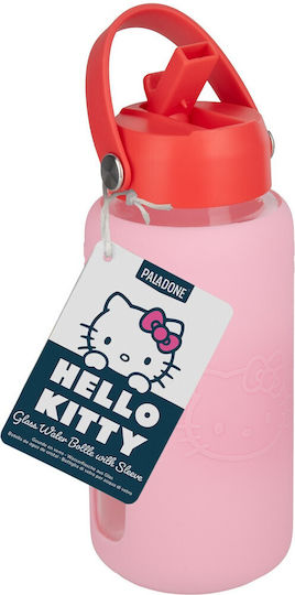 Paladone Παιδικό Παγούρι Hello Kitty Γυάλινο