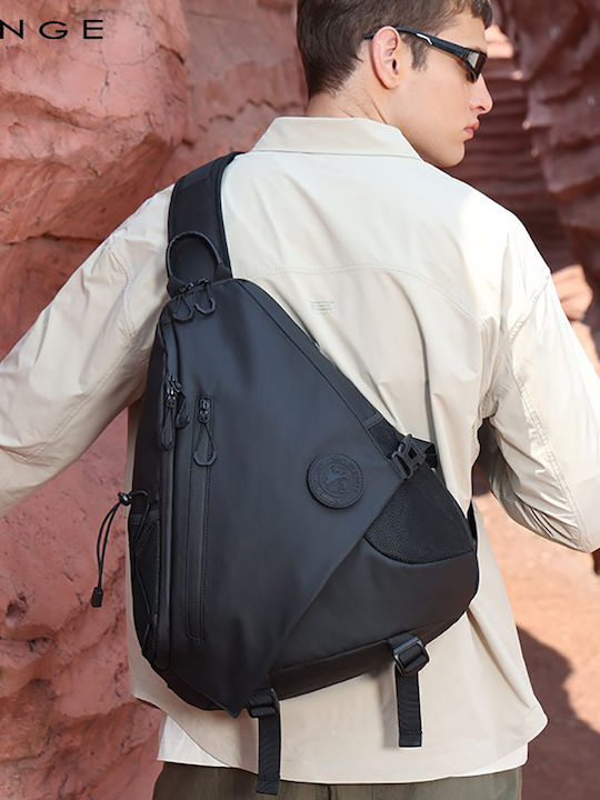 Men's Black Sling Bag