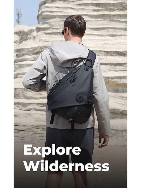 Men's Black Sling Bag