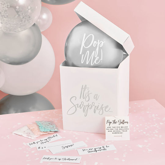 Ηοοτυballoo Geschenkverpackung Für Geschenk Weiß