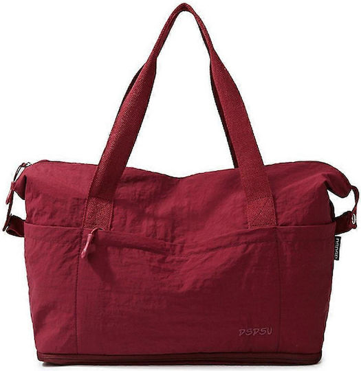 Sack Voyage 25lt Burgundy Fabric M48xW10xH30cm RZ-G426-Winered