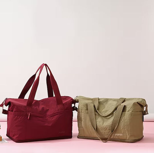 Sack Voyage 25lt Burgundy Fabric M48xW10xH30cm RZ-G426-Winered
