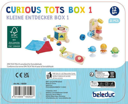 Beleduc Αισθητηριακά από Ύφασμα με Ήχους για 12+ Μηνών