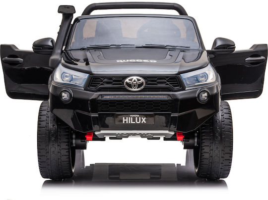 Toyota Hilux Διθέσιο με Τηλεκοντρόλ Licensed 24 Volt Μαύρο για 7+ Ετών