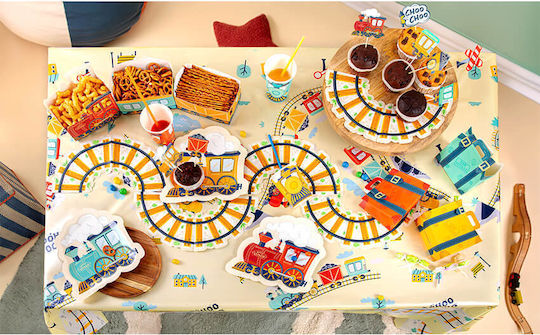 Papierplatten Happy Express 6Stücke