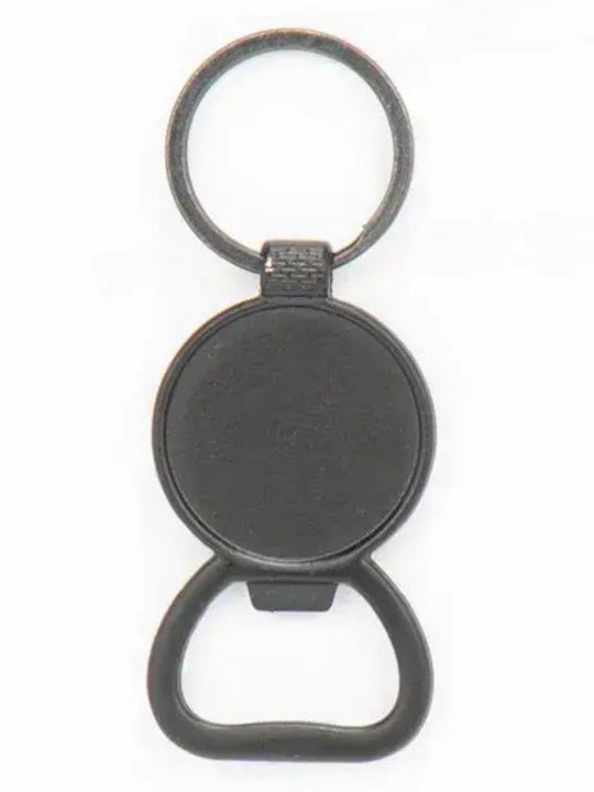 Metallic Black Opener Keychain 100 Pieces Code An-4185
