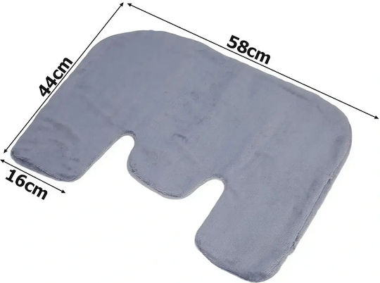 Verk Group Electric Back Heating Pad Grey 58x44cm