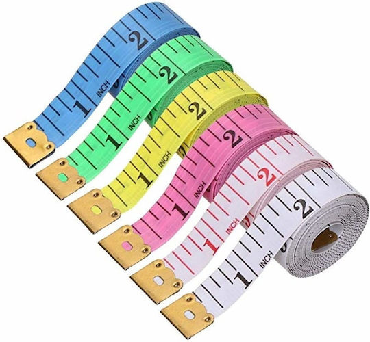 Banda De Măsurat Croitorie 150cm Culori Mixte As15711