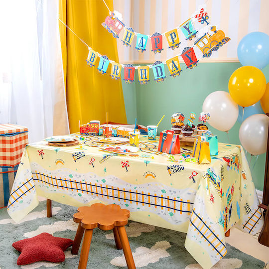 Γιρλάντα "happy Birthday" Τρένο Happy Express