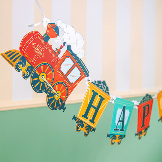 Γιρλάντα "happy Birthday" Τρένο Happy Express